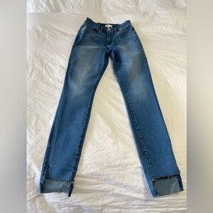 Good American | Skinny Jeans Good Legs Raw Step Hem Womens SZ 4